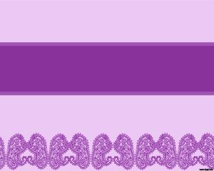 Violet Paisleys PPT Template