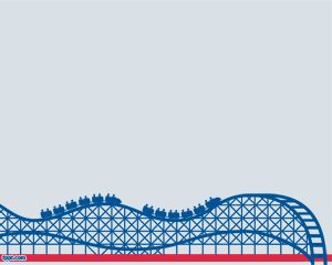 Free Roller Coaster PowerPoint Template