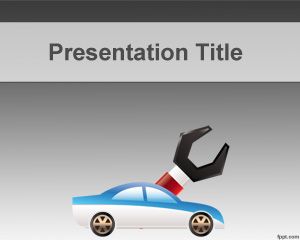 Free Car Repair PowerPoint template design