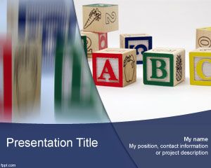 Free ABC PowerPoint Template