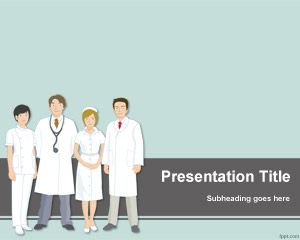 medical team powerpoint template