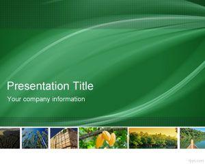 Free Forestry PowerPoint Template