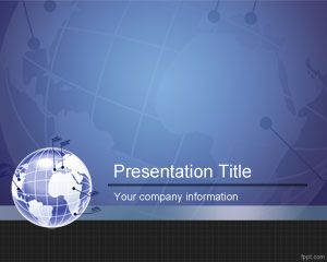 Global PowerPoint Template free download