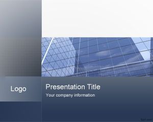 Blue Corporate PowerPoint Template