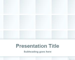 free Gradient Tile PowerPoint Template
