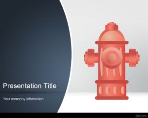 FREE Hydrant PowerPoint Template