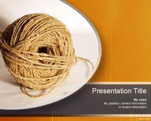 thread powerpoint template twine ppt free