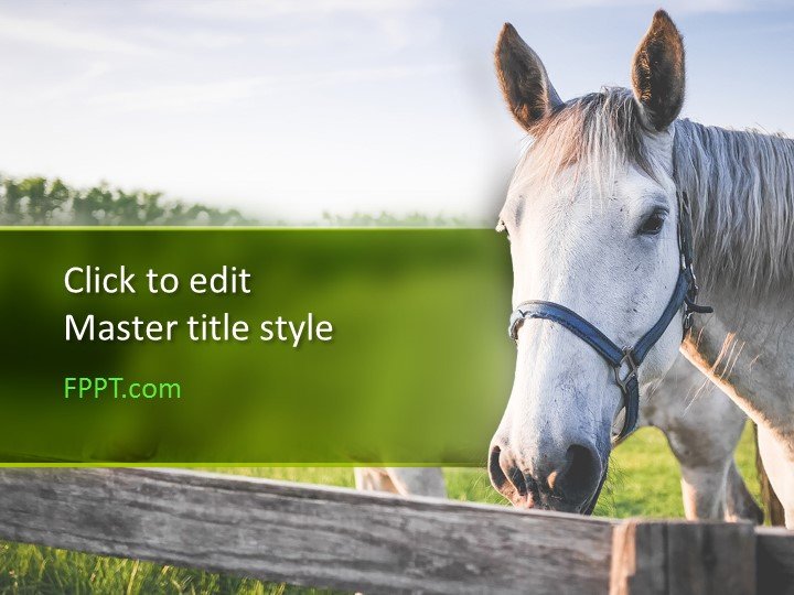 free-horse-powerpoint-templates