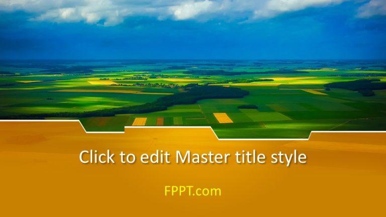 Powerpoint Template Field 160145-fields-template-16x9-1 - Free PowerPoint Templates