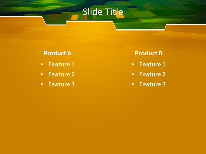 Powerpoint Template Field 160145-fields-template-4x3-4 - Free PowerPoint Templates