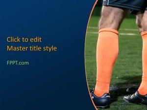 Free Kick PowerPoint Template