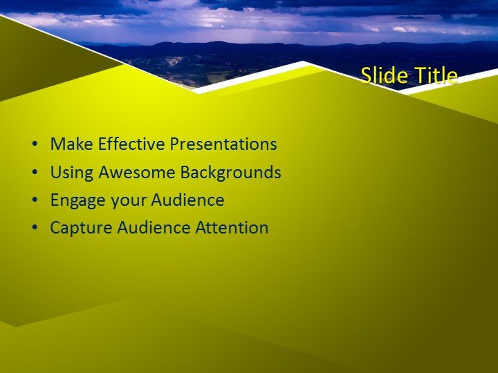 Powerpoint Template Field 160319-field-template-4x3-2 - Free PowerPoint Templates