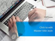 Free Office Computer PowerPoint Template & Presentation Slides