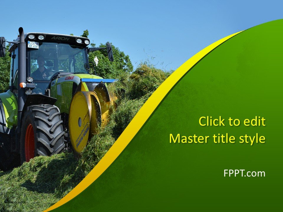 Free Machinery PowerPoint Templates
