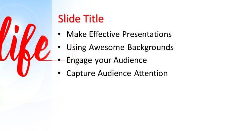 Life Powerpoint Image 160855-life-template-16x9-3 - Free PowerPoint Templates