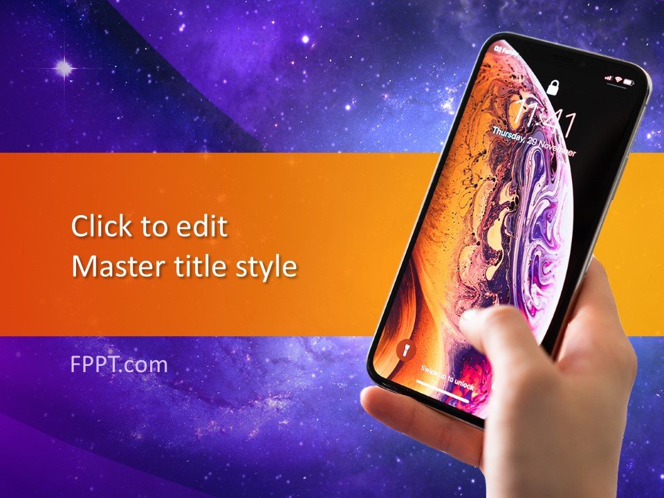 Free iPhone PowerPoint Template - Free PowerPoint Templates