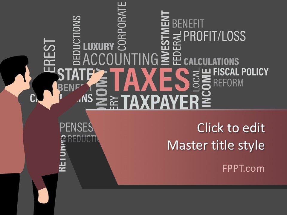 Free Taxes PowerPoint Template - Free PowerPoint Templates