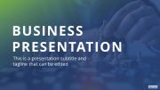 Free Business Presentation PowerPoint Template