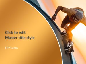 Free Skating PowerPoint Template