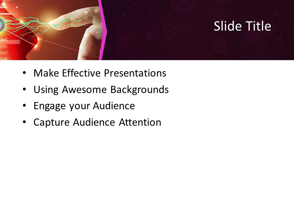 ARTIFICIAL INTELLIGENCE PRESENTATION TEMPLATE FREE visual data 3